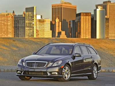 Mercedes-Benz E350 4Matic Wagon 2011 Poster with Hanger