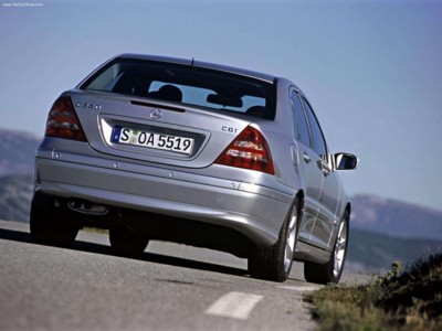 Mercedes-Benz C220 CDI Avantgarde 2004 tote bag