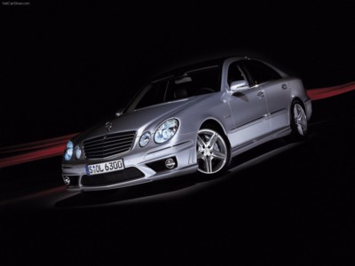 Mercedes-Benz E 63 AMG 2006 canvas poster