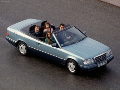 Mercedes-Benz E-Class Cabriolet 1991 poster