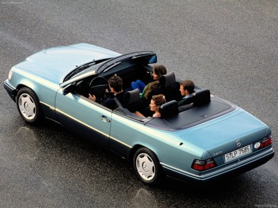 Mercedes-Benz E-Class Cabriolet 1991 tote bag