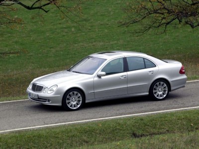 Mercedes-Benz E350 with Sports Equipment 2005 poster