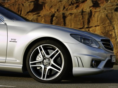 Mercedes-Benz CL65 AMG 2008 Poster with Hanger
