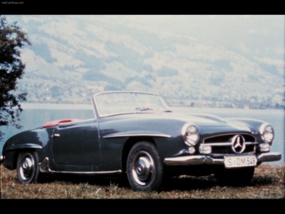 Mercedes-Benz 190 SL Roadster 1955 Mouse Pad 557491