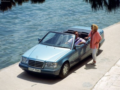 Mercedes-Benz E-Class Cabriolet 1991 stickers 557946
