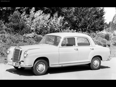 Mercedes-Benz 220 a 1954 calendar
