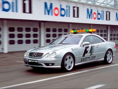 Mercedes-Benz CL55 AMG F1 Safety Car 2000 poster