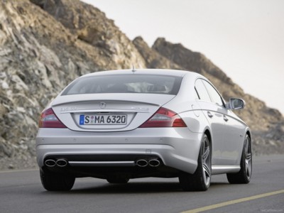 Mercedes-Benz CLS 63 AMG 2009 Poster with Hanger