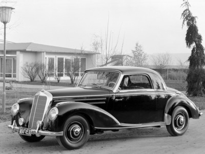 Mercedes-Benz 220 1951 metal framed poster
