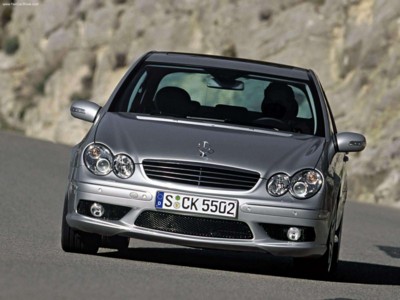 Mercedes-Benz C55 AMG 2004 Poster 561678