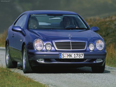 Mercedes-Benz CLK Coupe 1998 Poster 561701