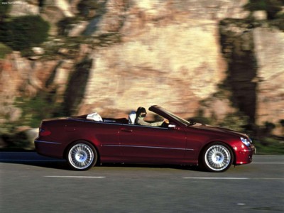 Mercedes-Benz CLK320 CDI Cabriolet Avantgarde 2005 stickers 562539