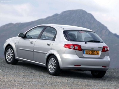 Daewoo Lacetti CDX 2004 canvas poster