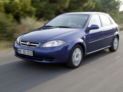 Daewoo Lacetti SX 2004 canvas poster