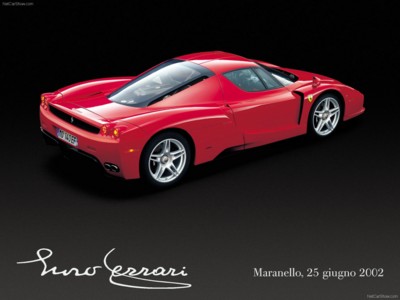 Ferrari Enzo 2002 calendar