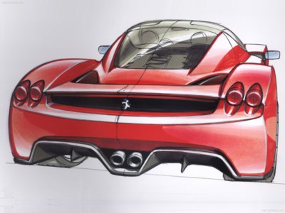 Ferrari Enzo 2002 poster