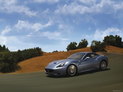 Ferrari California 2009 poster