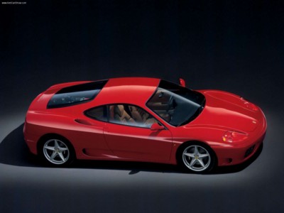 Ferrari 360 Modena 2001 Poster with Hanger
