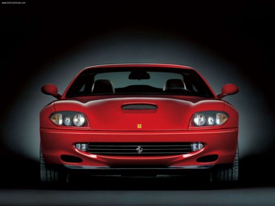 Ferrari 550 Maranello 2001 poster