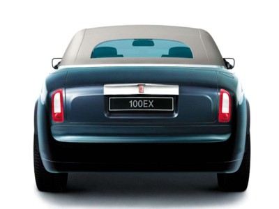Rolls-Royce 100EX Centenary Concept 2004 metal framed poster