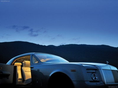 Rolls-Royce Phantom Coupe 2009 metal framed poster