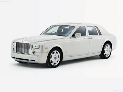 Rolls-Royce Phantom Silver 2007 poster