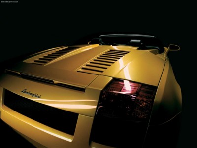 Lamborghini Gallardo Spyder 2006 poster