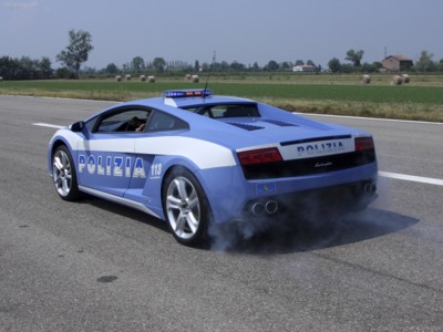 Lamborghini Gallardo LP560-4 Polizia 2009 tote bag