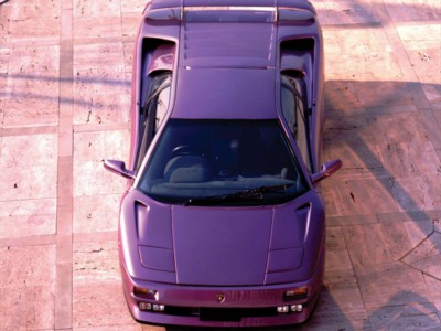 Lamborghini Diablo SE 1994 Poster with Hanger
