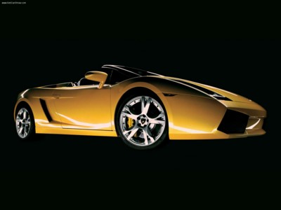 Lamborghini Gallardo Spyder 2006 poster