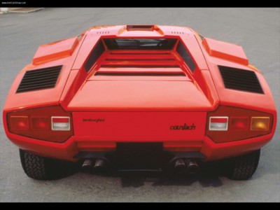 Lamborghini Countach LP 400 1973 poster