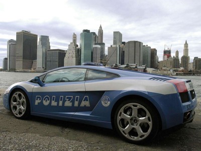 Lamborghini Gallardo Police Car 2004 poster #566126