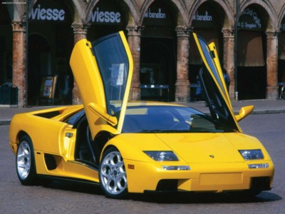 Lamborghini Diablo 6.0 2001 tote bag #NC158238