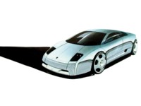 Lamborghini Murcielago Sketch 2002 Mouse Pad 566243