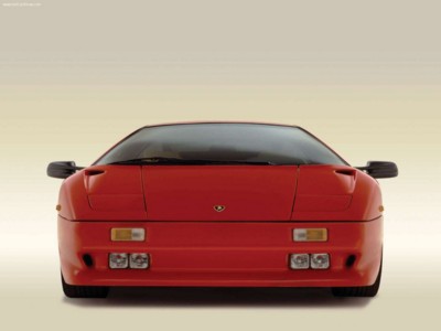 Lamborghini Diablo 1990 poster