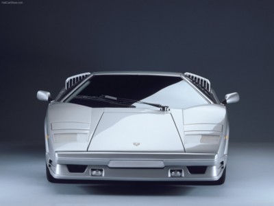Lamborghini Countach 25th Anniversary 1989 pillow