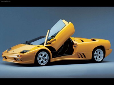 Lamborghini Diablo Roadster 1996 poster #566540