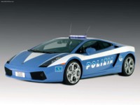 Lamborghini Gallardo Police Car 2004 t-shirt #566620