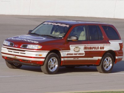 Oldsmobile Bravada Indy Pace Car 2002 canvas poster