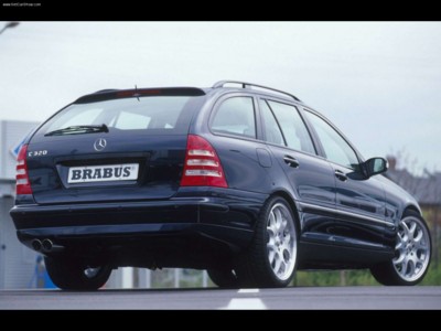 Brabus Mercedes-Benz C-Class Wagon 2004 Poster with Hanger