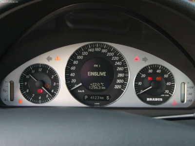 Brabus Mercedes-Benz CLK 2003 mouse pad