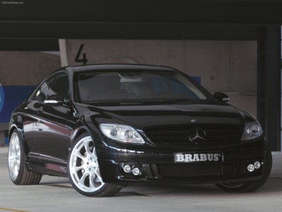 Brabus Mercedes-Benz CL Coupe 2007 metal framed poster