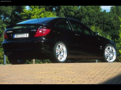 Brabus Mercedes-Benz C V8 Sports Coupe 2004 Poster with Hanger