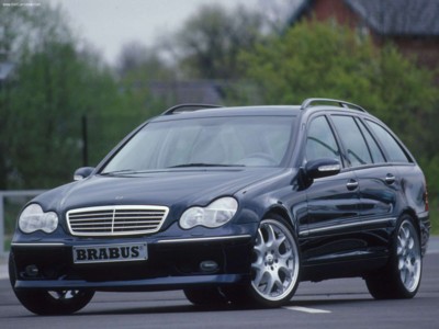 Brabus Mercedes-Benz C-Class Wagon 2004 Poster with Hanger