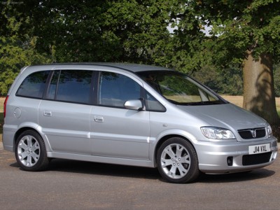 Vauxhall Zafira 2004 Poster with Hanger