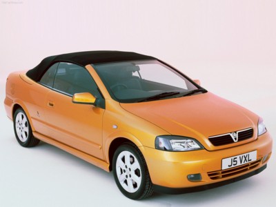 Vauxhall Astra Convertible 2001 poster