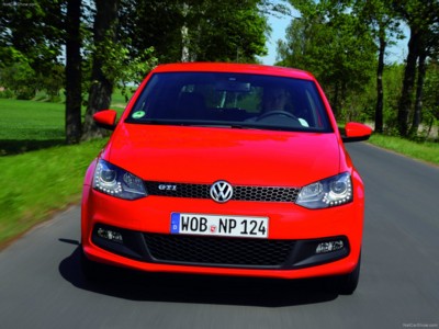 Volkswagen Polo GTI 2011 Poster with Hanger