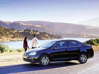 Volkswagen Jetta 2.5 2006 canvas poster