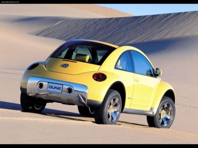 Volkswagen New Beetle Dune Concept 2000 Poster with Hanger