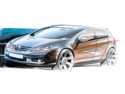 Volkswagen Golf 2004 mouse pad